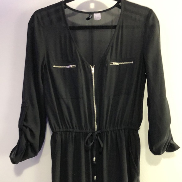 HNM JumpSuit black longsleeve - Picture 3 of 8